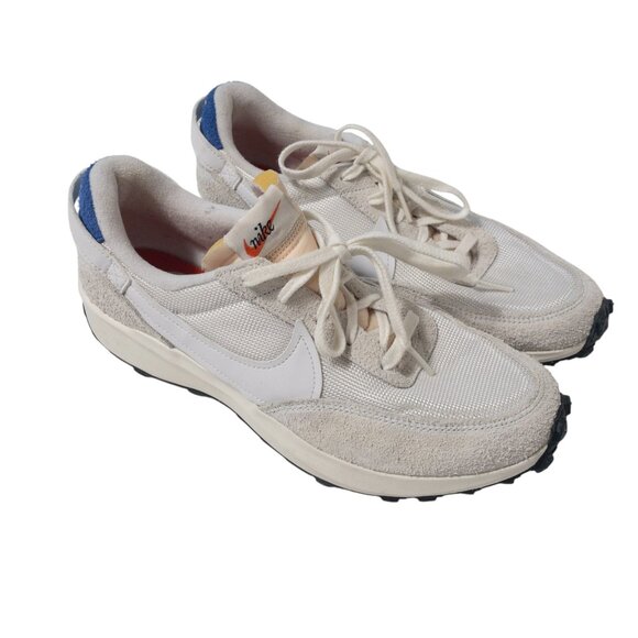 Nike Waffle Debut vintage trainers in summit white and game royal SZ 10.5 - Picture 15 of 15